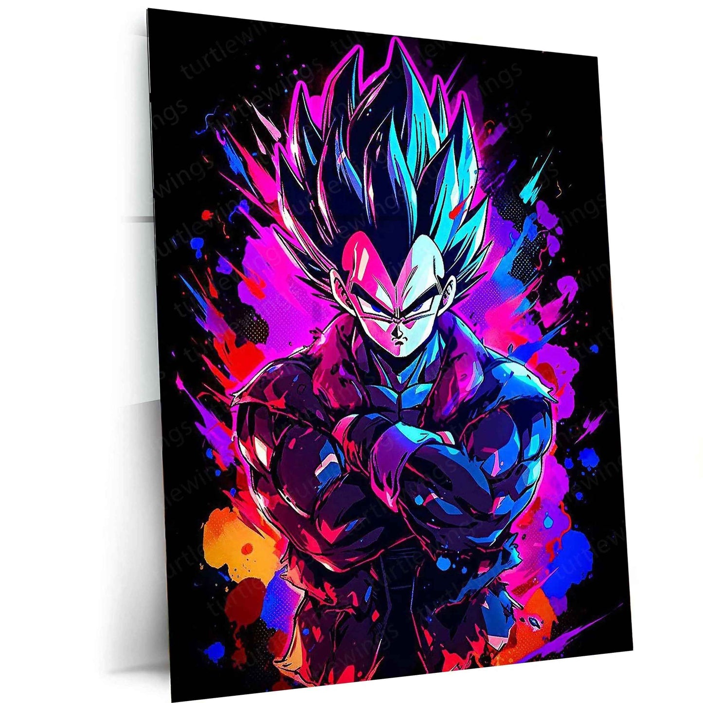 VEGETA – DbZ Metal Poster7 - TURTLEWINGS