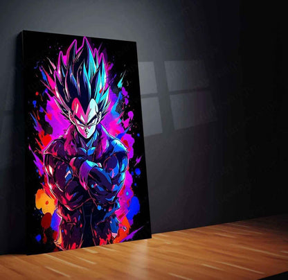 VEGETA – DbZ Metal Poster7 - TURTLEWINGS