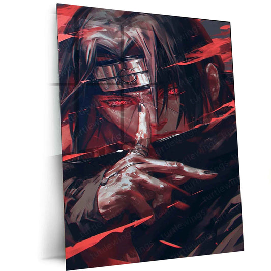Itachi Uchiha – Jujutsu Kaisen Metal Poster - TURTLEWINGS