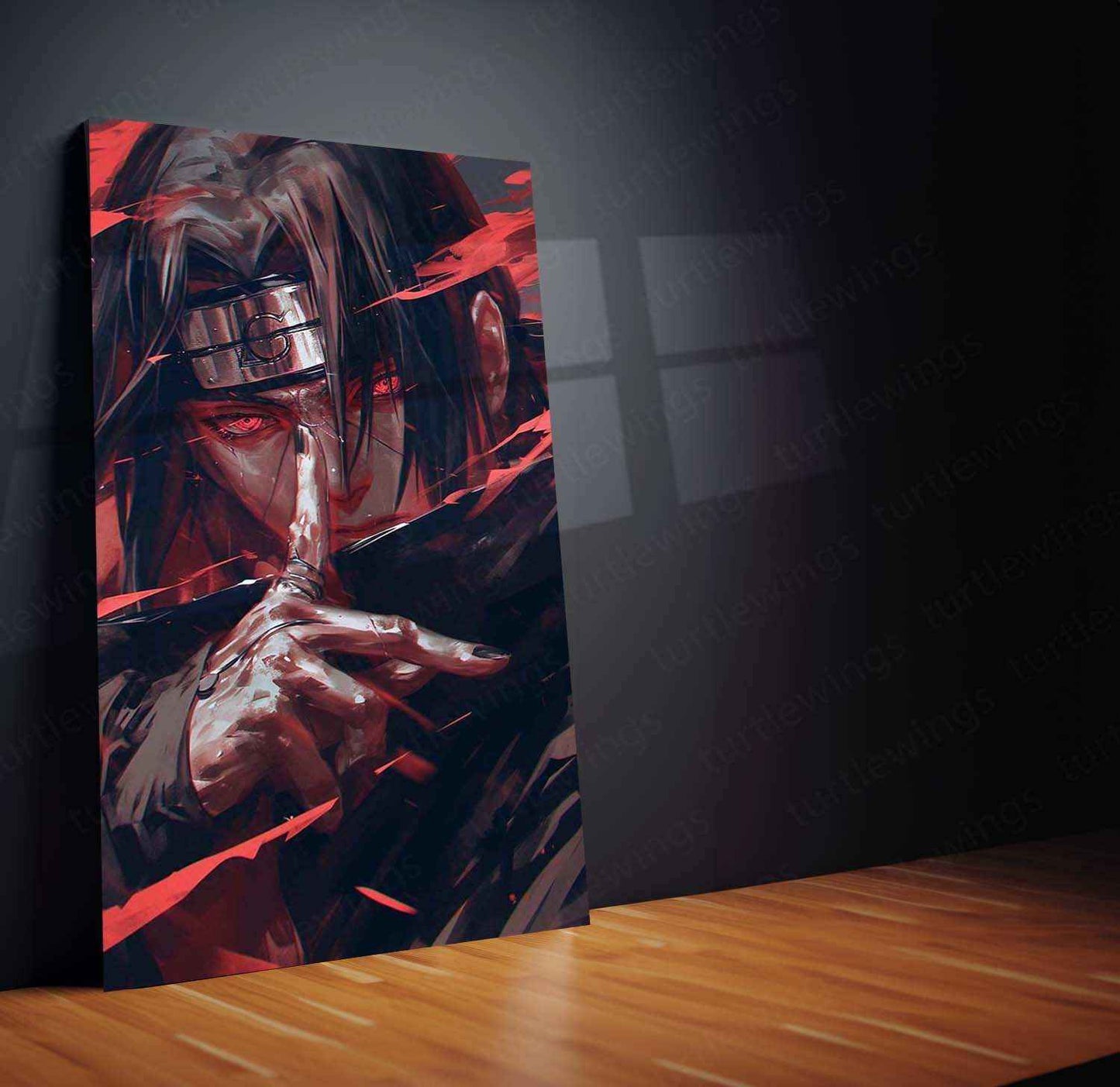 Itachi Uchiha – Jujutsu Kaisen Metal Poster - TURTLEWINGS