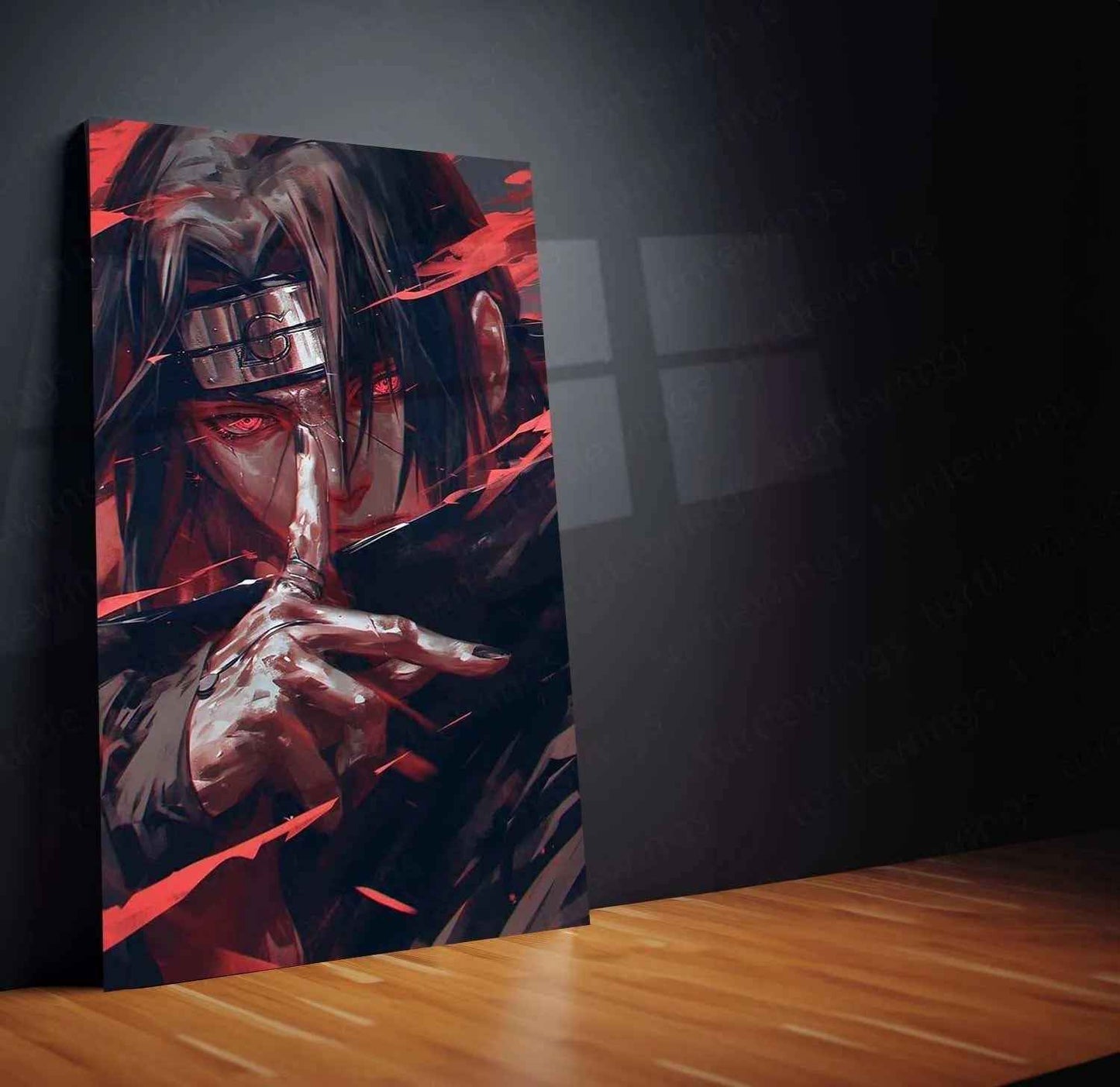 Itachi Uchiha – Jujutsu Kaisen Metal Poster - TURTLEWINGS