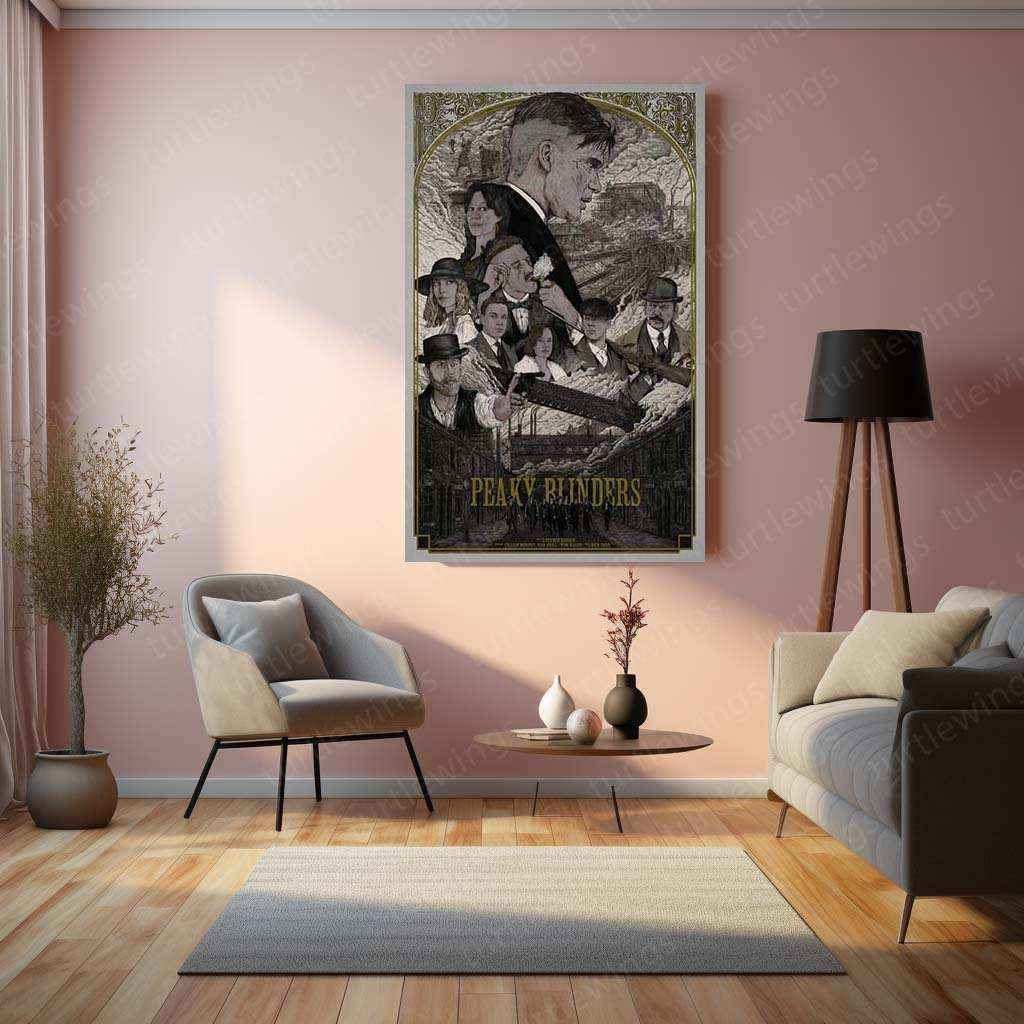 Peaky Blinders Metal Poster – The Gangster Legacy - TURTLEWINGS