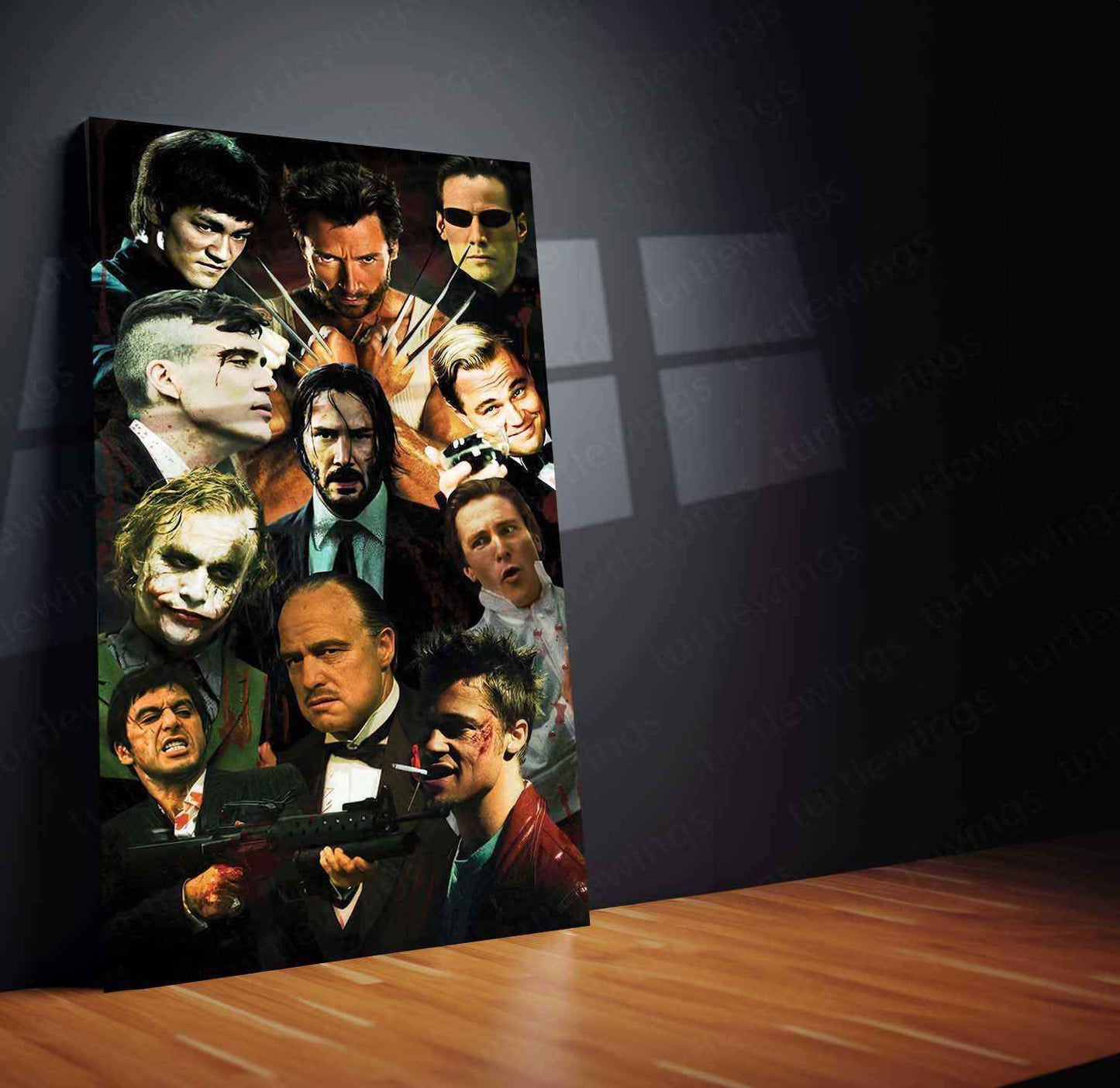 Epic Ensemble Metal Poster - TURTLEWINGS