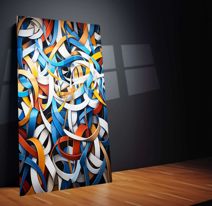 Abstract metal poster 3