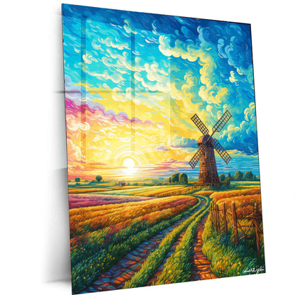 Country Map Metal Poster – Stylish Geographic Wall Art | Travel & Culture Decor - TURTLEWINGS