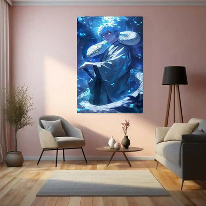 Anime Metal Poster | Mitsuki Metal Poster | Boruto: Naruto Next Generations Wall Art | Serpent Sage Anime Decor - TURTLEWINGS