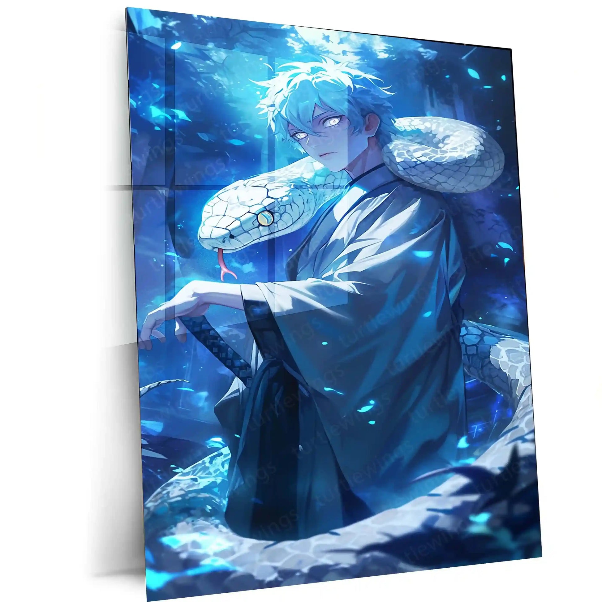Anime Metal Poster | Mitsuki Metal Poster | Boruto: Naruto Next Generations Wall Art | Serpent Sage Anime Decor - TURTLEWINGS