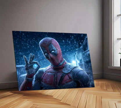 Deadpool – Maximum Carnage | Dark Anti-Hero Metal Frame Marvel Pop-Culture Wall Art - TURTLEWINGS