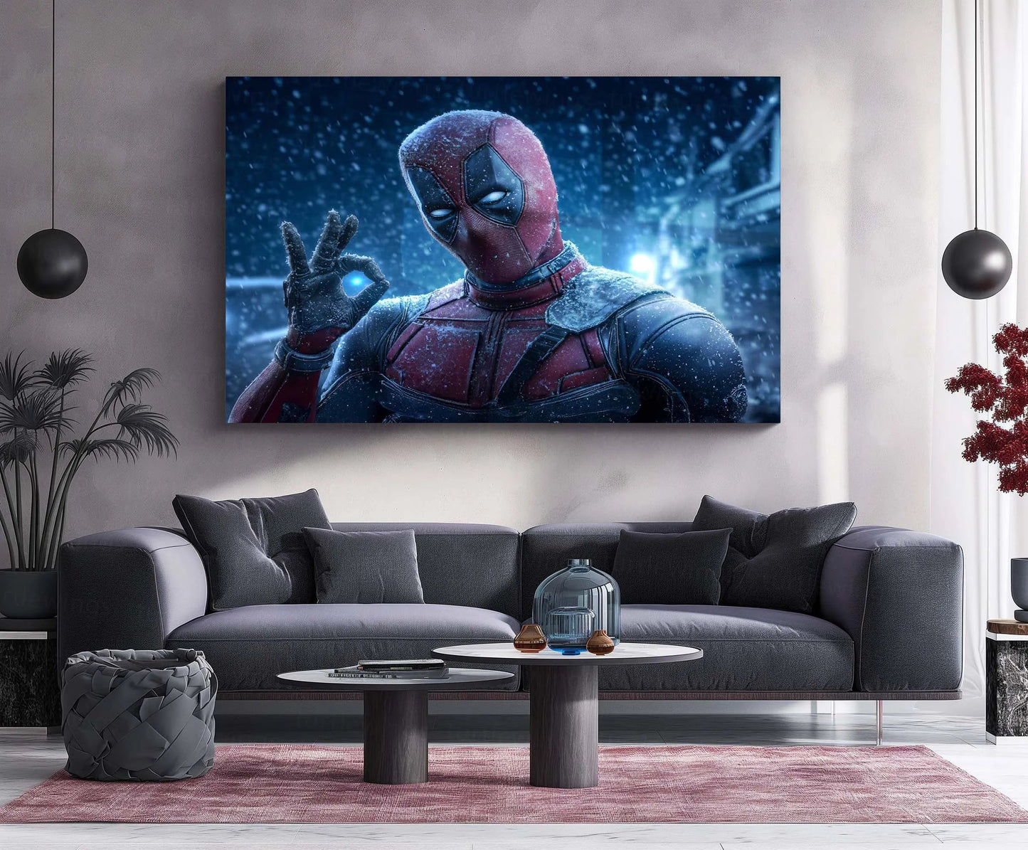 Deadpool – Maximum Carnage | Dark Anti-Hero Metal Frame Marvel Pop-Culture Wall Art - TURTLEWINGS