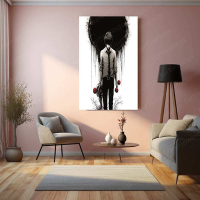 Death Note Metal Poster – The Battle of Wits 1 - TURTLEWINGS