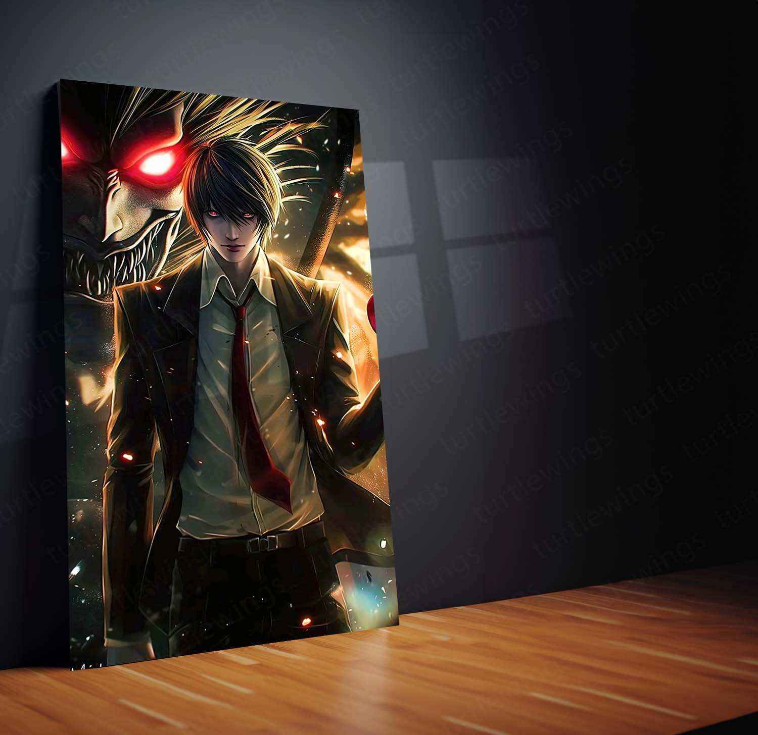 Death Note Metal Poster – The Battle of Wits (Copy) - TURTLEWINGS