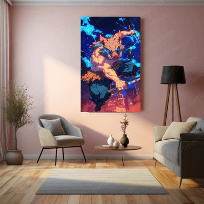 Demon Slayer Metal Poster – The Battle Against Demons - TURTLEWINGS