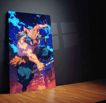 Demon Slayer Metal Poster – The Battle Against Demons - TURTLEWINGS