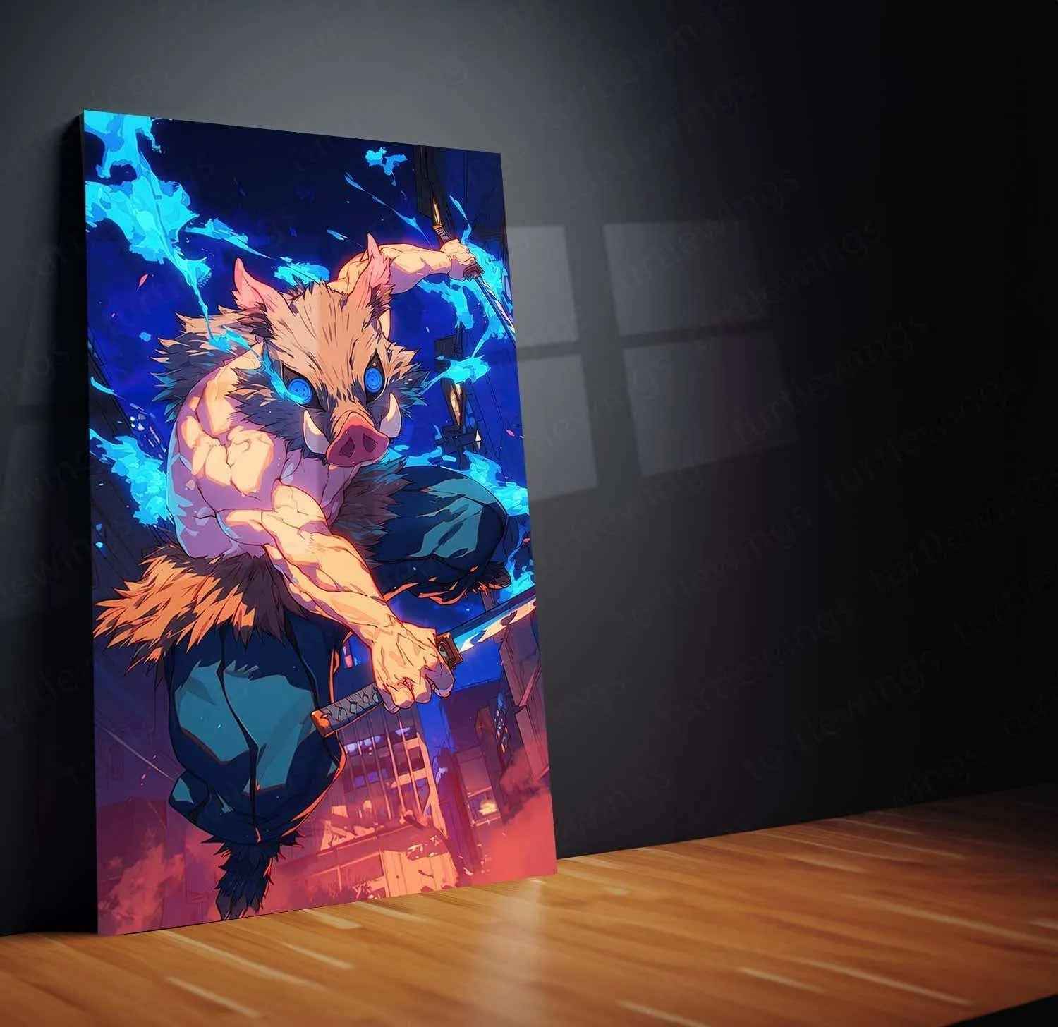 Demon Slayer Metal Poster – The Battle Against Demons - TURTLEWINGS