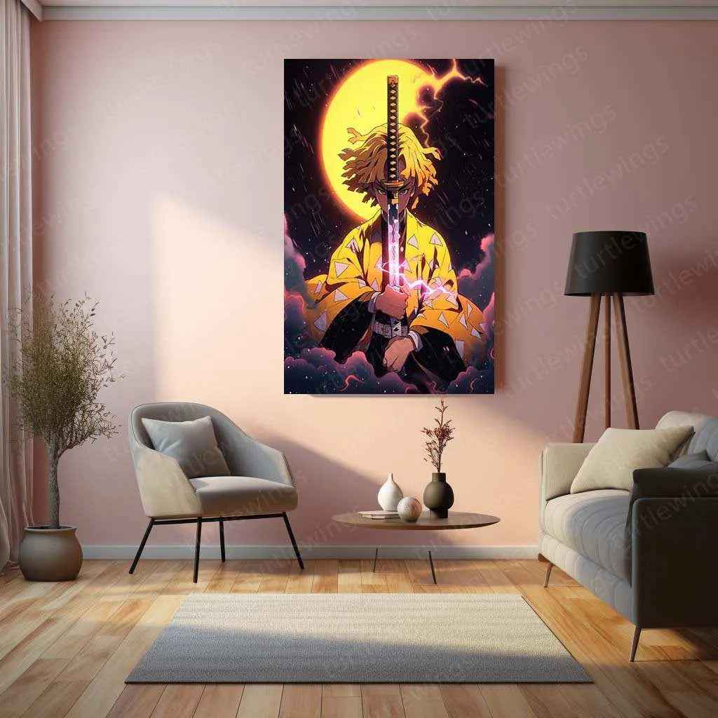 Demon Slayer Metal Poster – The Battle Against Demons - TURTLEWINGS