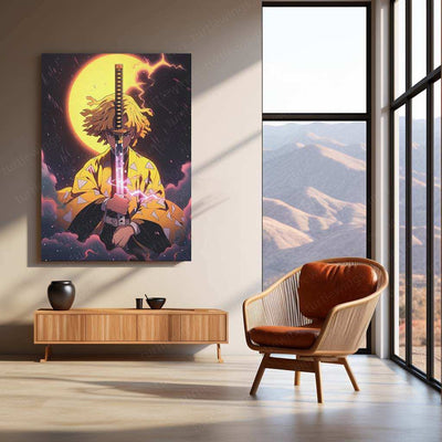 Demon Slayer Metal Poster – The Battle Against Demons - TURTLEWINGS