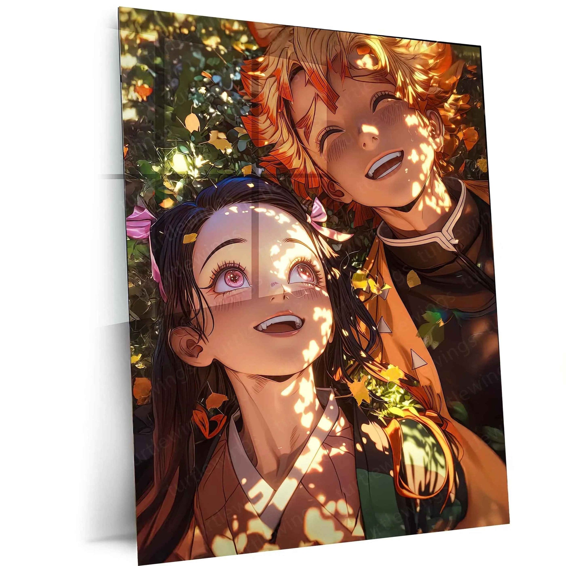 Demon Slayer Metal Poster 1 - TURTLEWINGS