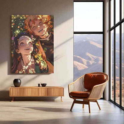 Demon Slayer Metal Poster 1 - TURTLEWINGS