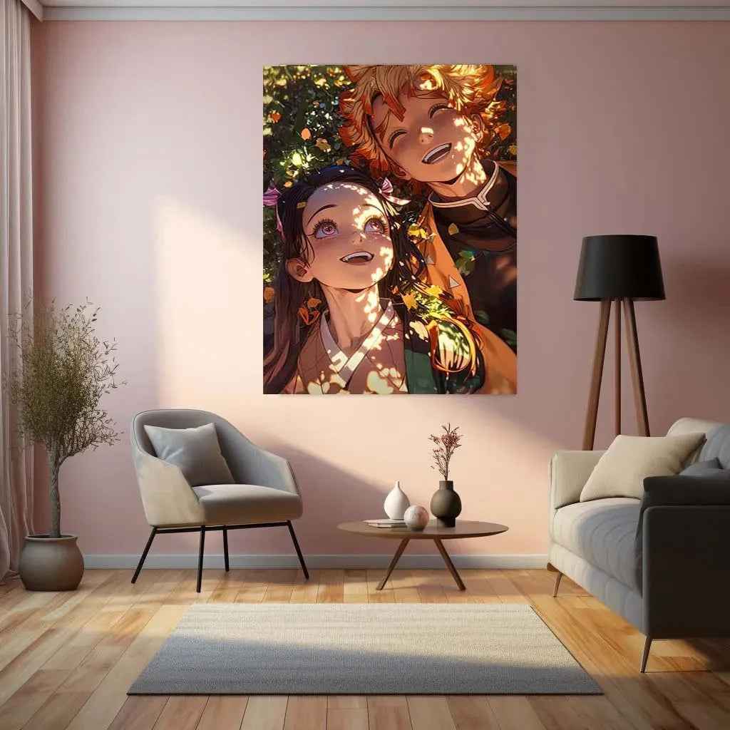 Demon Slayer Metal Poster 1 - TURTLEWINGS