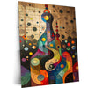 DesignIronic Postmodern Genie Metal Poster – A Visionary Art Piece