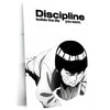 Anime Metal Poster | Rock Lee – Discipline Metal Poster Anime Training Wall Art | Hard Work Motivation Metal Frame