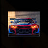 BMW Racing Neon LED Metal Poster â Motorsport-Inspired Wall Art for Speed Enthusiasts.3