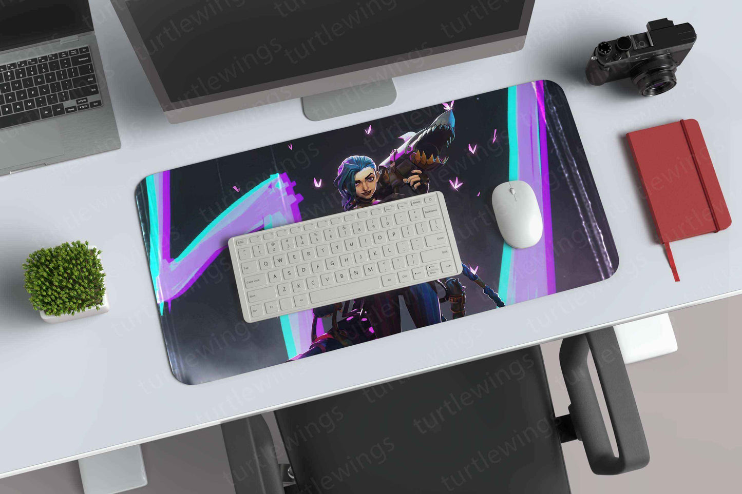 Jinx | High-Quality Gaming Deskmat - TURTLEWINGS