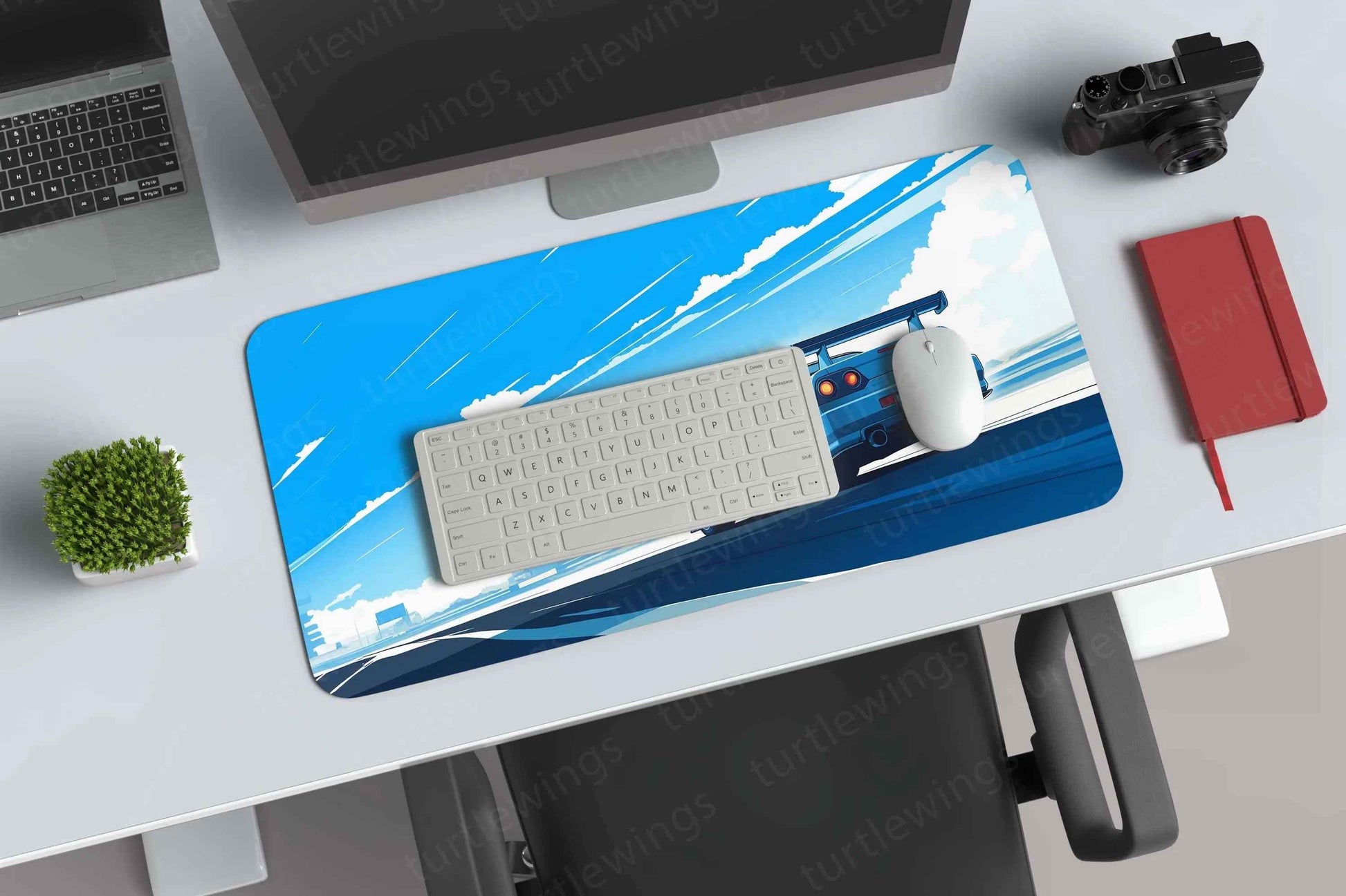 NFS-NIssan-GTR-2 Deskmat - TURTLEWINGS