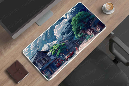 Dark Large Deskmat - Premium XL & XXL Gaming Mouse Pad - TURTLEWINGS