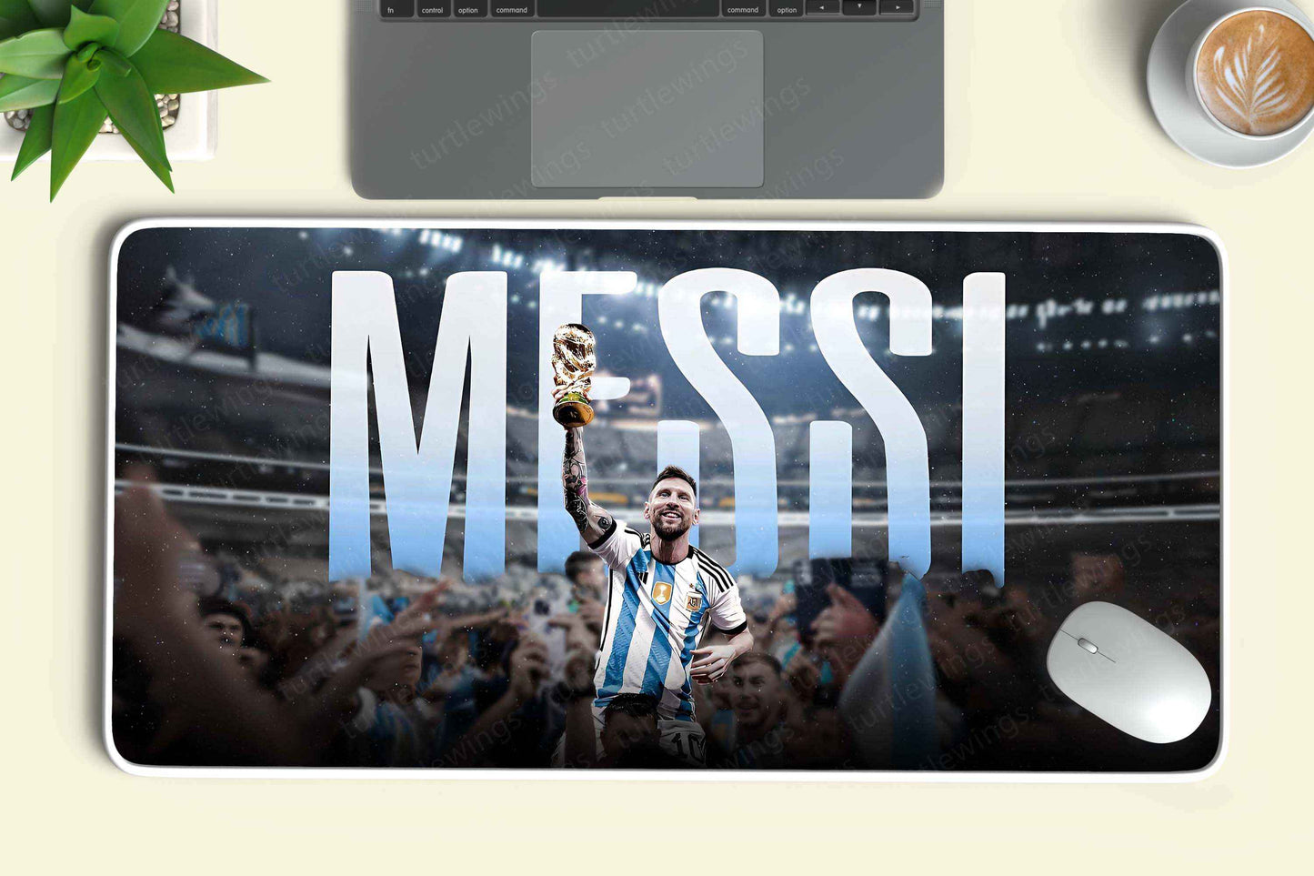 Lionel Messi Football Deskmat - TURTLEWINGS
