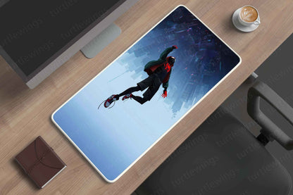 Miles and Morales Spiderman Deskmat - TURTLEWINGS