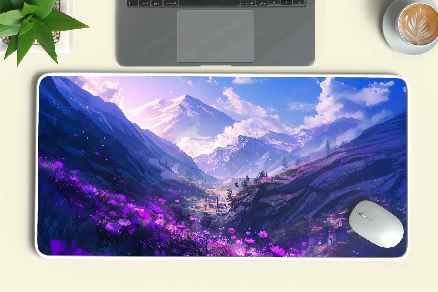 Fantasy Large Deskmat - Premium XL & XXL Gaming Mouse Pad - TURTLEWINGS