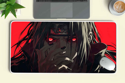 Itachi-Uchiha-Closeup Deskmat - TURTLEWINGS
