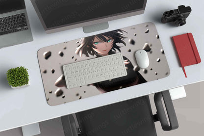 Fubuki-one-punch-man Deskmat - TURTLEWINGS