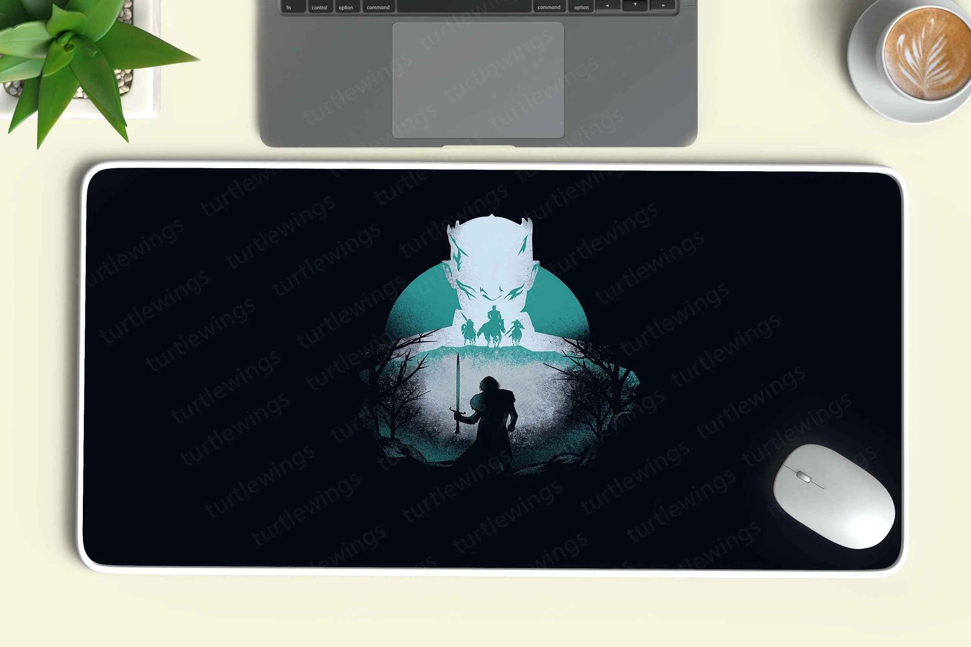 night-king-jon-snow-minimalist - TURTLEWINGS