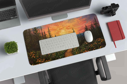 Trail Large Deskmat - Premium XL & XXL Gaming Mouse Pad - TURTLEWINGS