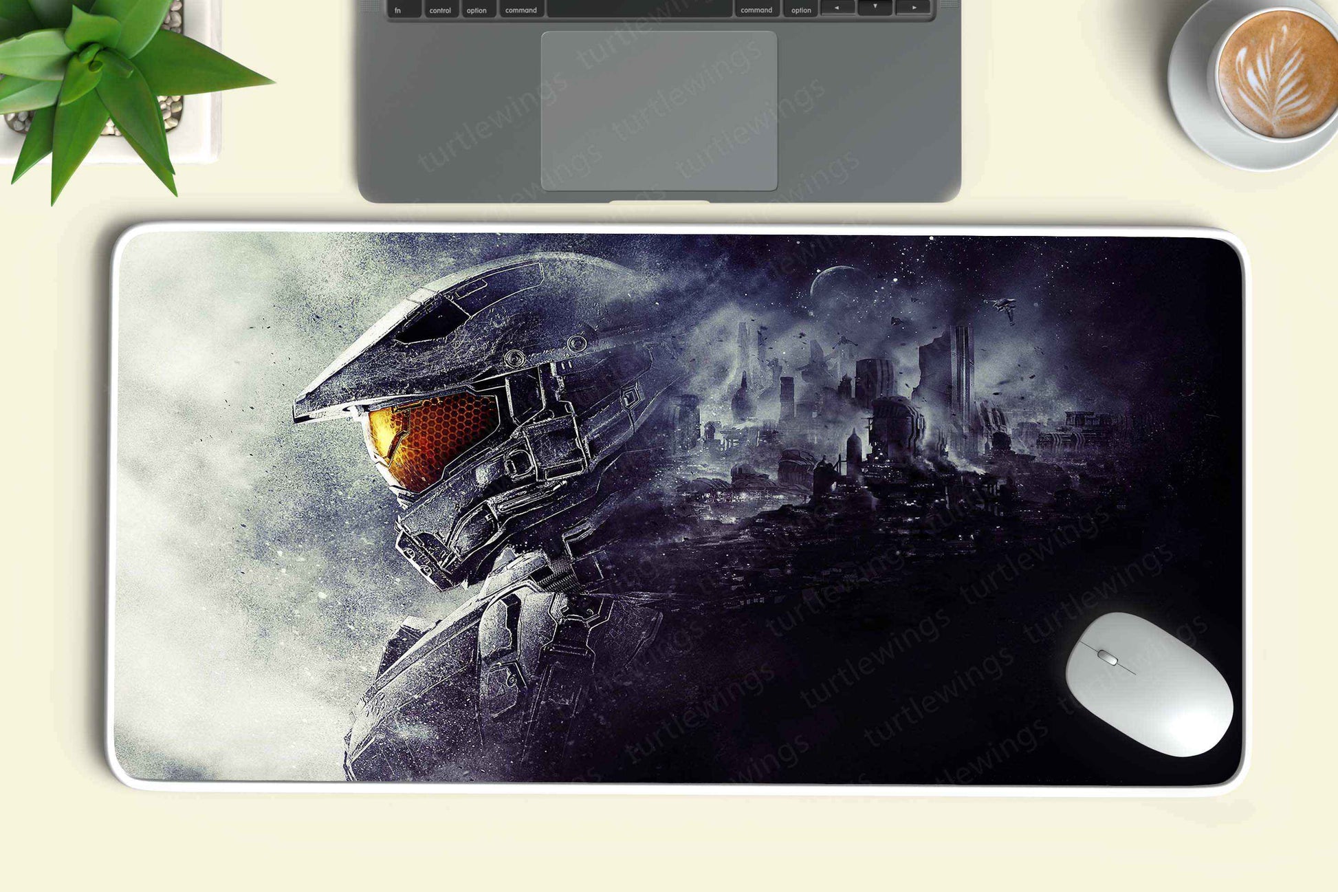 Halo | High-Quality Gaming Deskmat - TURTLEWINGS