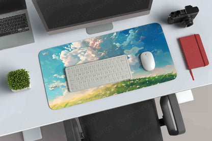 Distant Large Deskmat - Premium XL & XXL Gaming Mouse Pad - TURTLEWINGS
