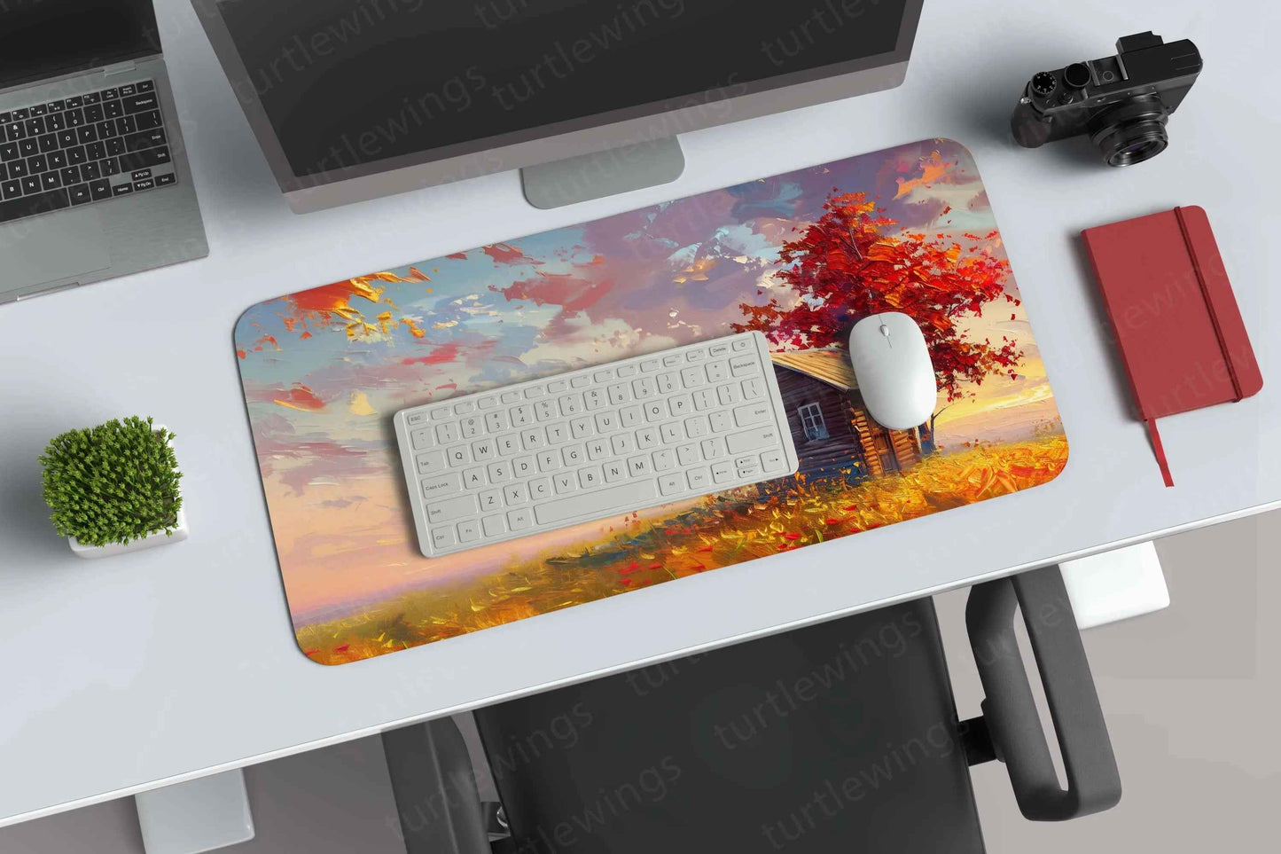 shack Large Deskmat - Premium XL & XXL Gaming Mouse Pad - TURTLEWINGS