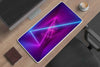 abstract-neon-lights Deskmat