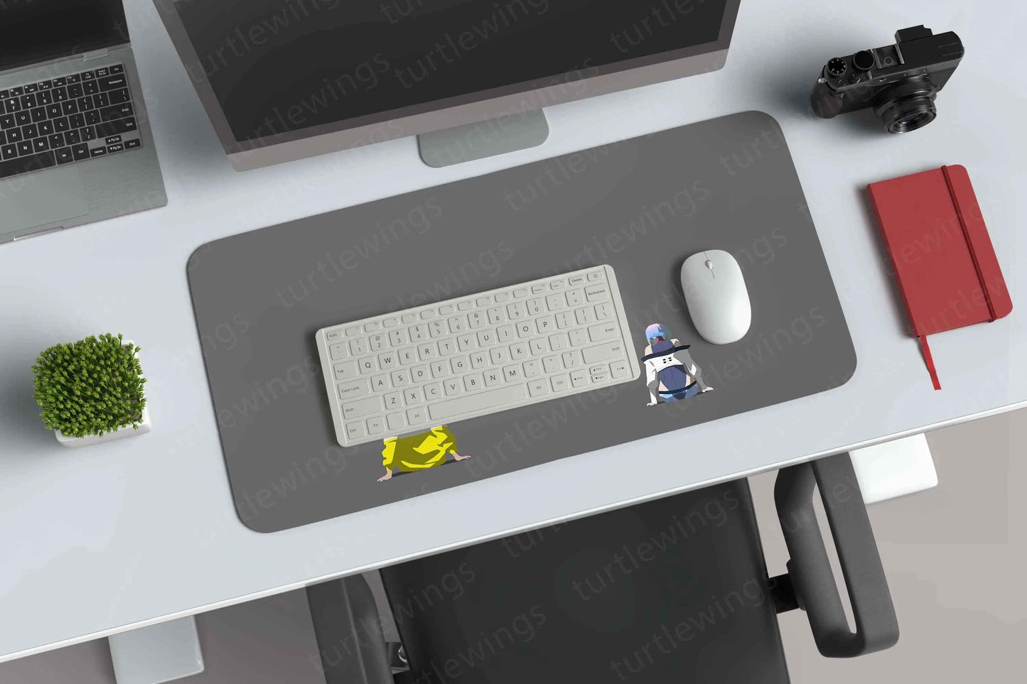 Cyberpunk_edgerunners Deskmat - TURTLEWINGS