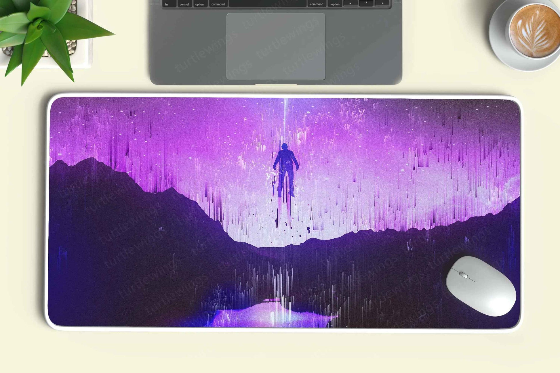 Human_abstract Deskmat - TURTLEWINGS