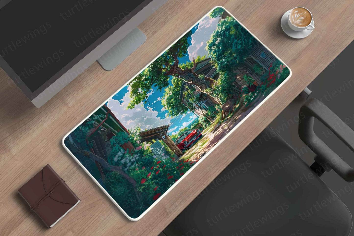Old Large Deskmat - Premium XL & XXL Gaming Mouse Pad - TURTLEWINGS