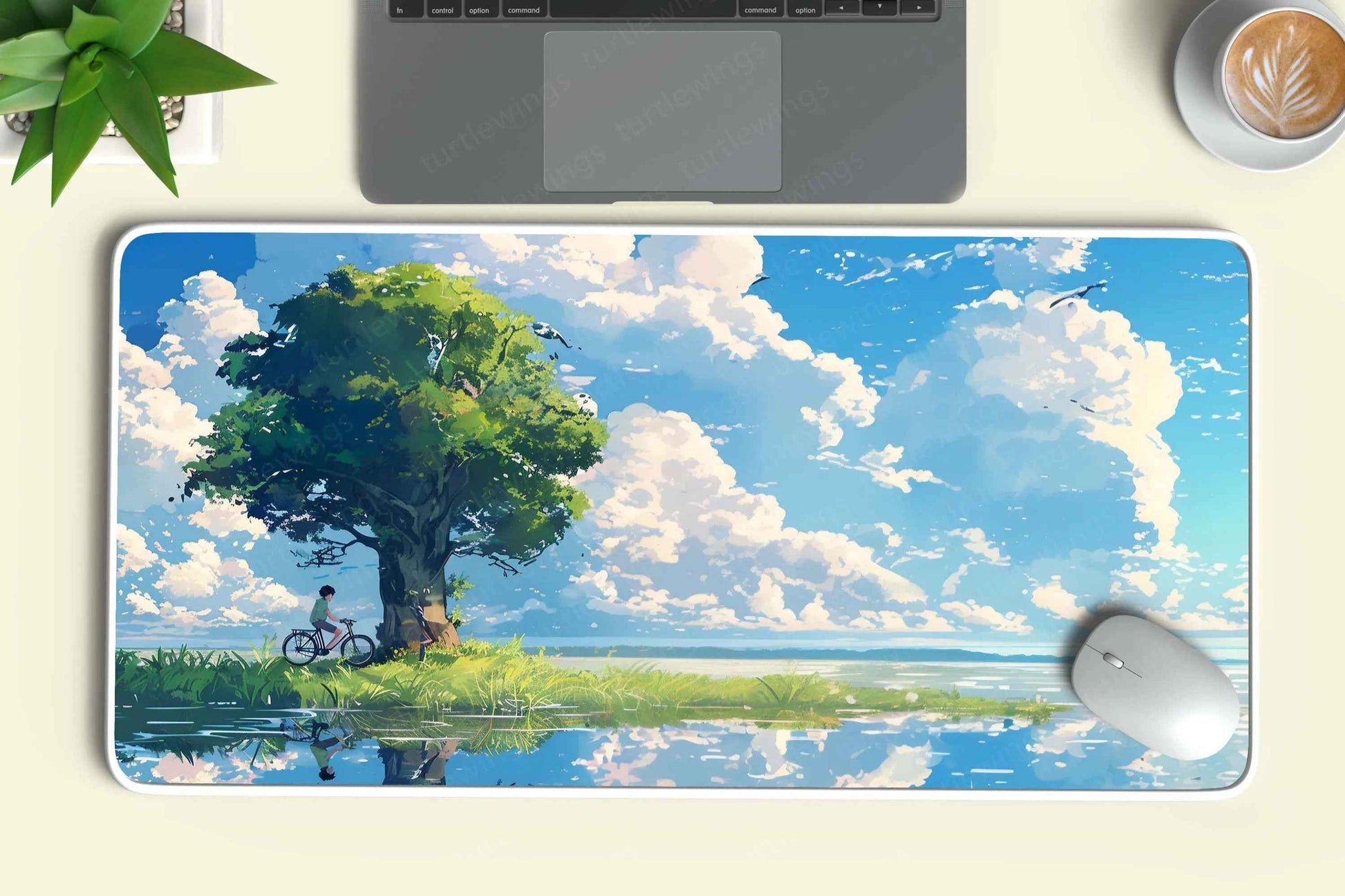 Ride Large Deskmat - Premium XL & XXL Gaming Mouse Pad - TURTLEWINGS