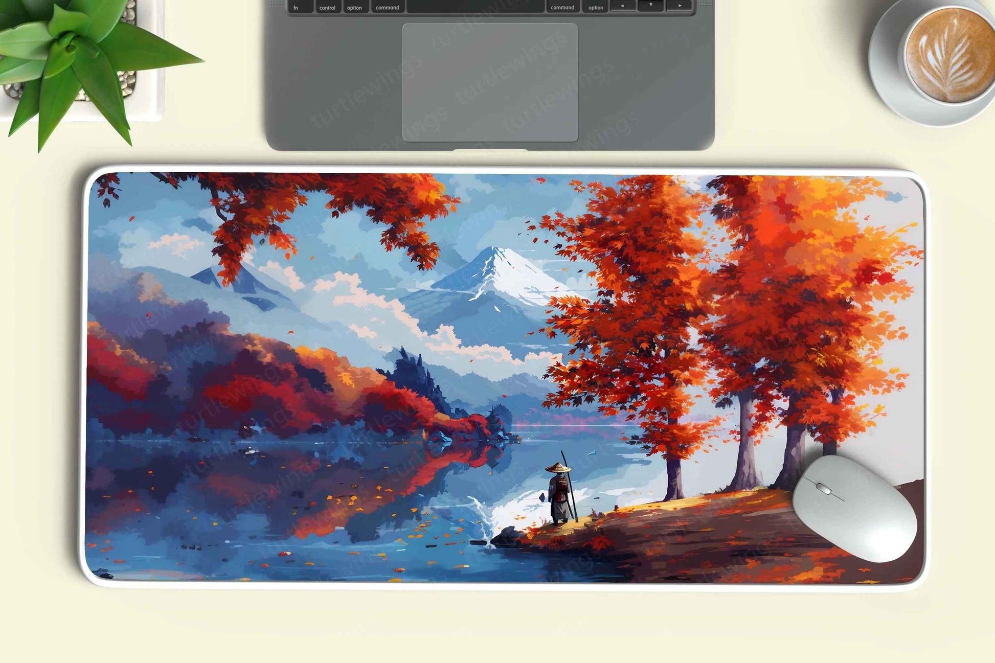 Autumn Large Deskmat - Premium XL & XXL Gaming Mouse Pad - TURTLEWINGS