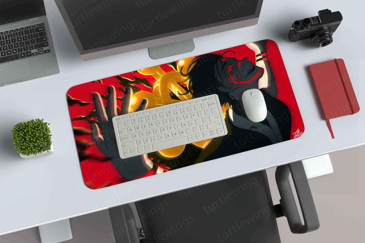 TURTLEWINGS | Mousepad | DESKMAT | Ryomen Sukuna - TURTLEWINGS
