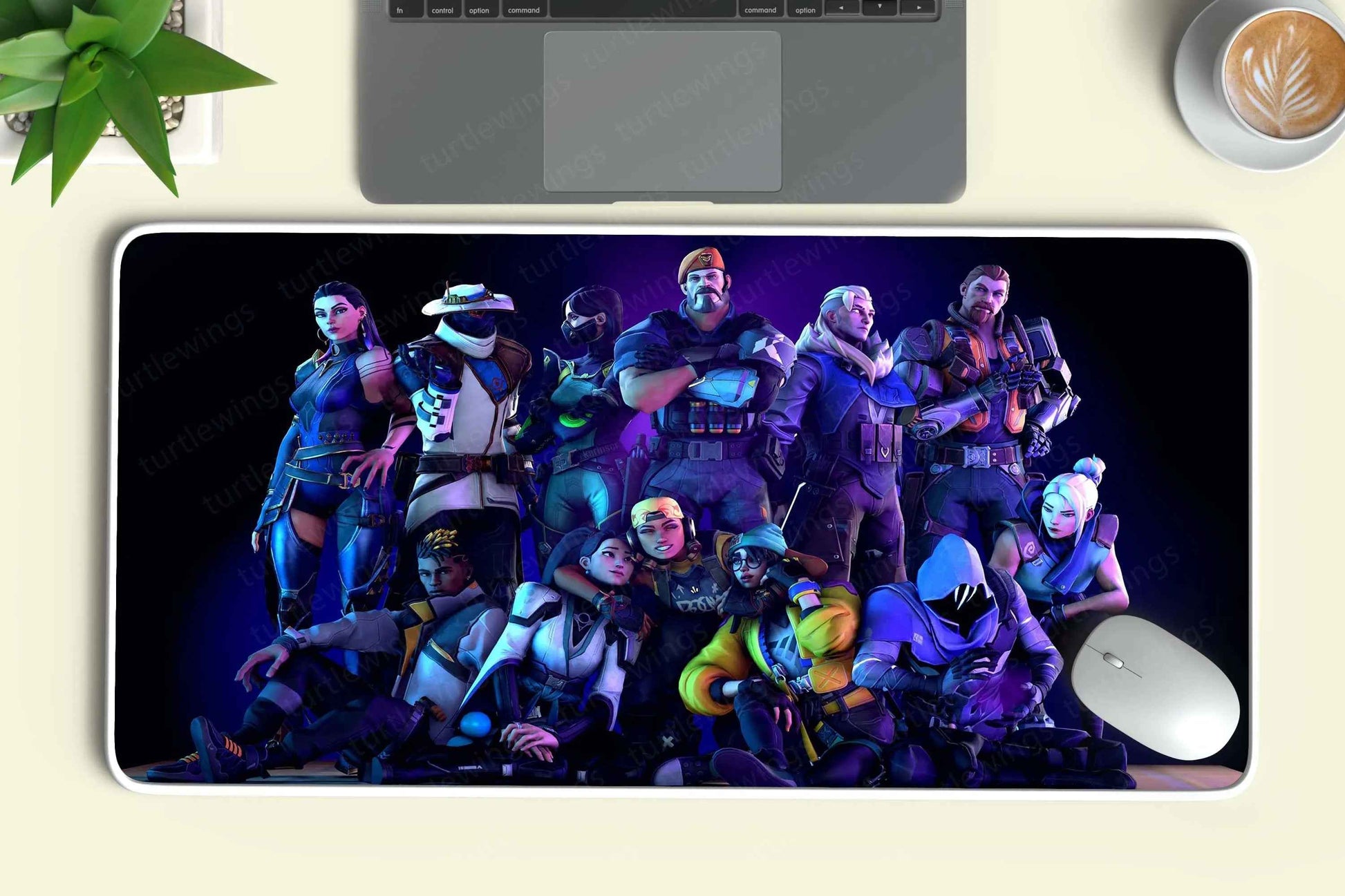 valorant-all-characters deskmat - TURTLEWINGS
