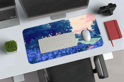 Irises Large Deskmat - Premium XL & XXL Gaming Mouse Pad - TURTLEWINGS