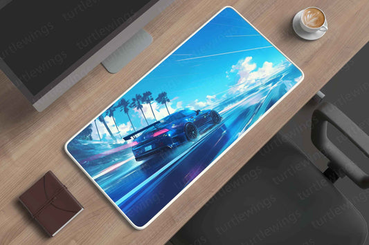 NFS-NIssan-GTR Deskmat - TURTLEWINGS