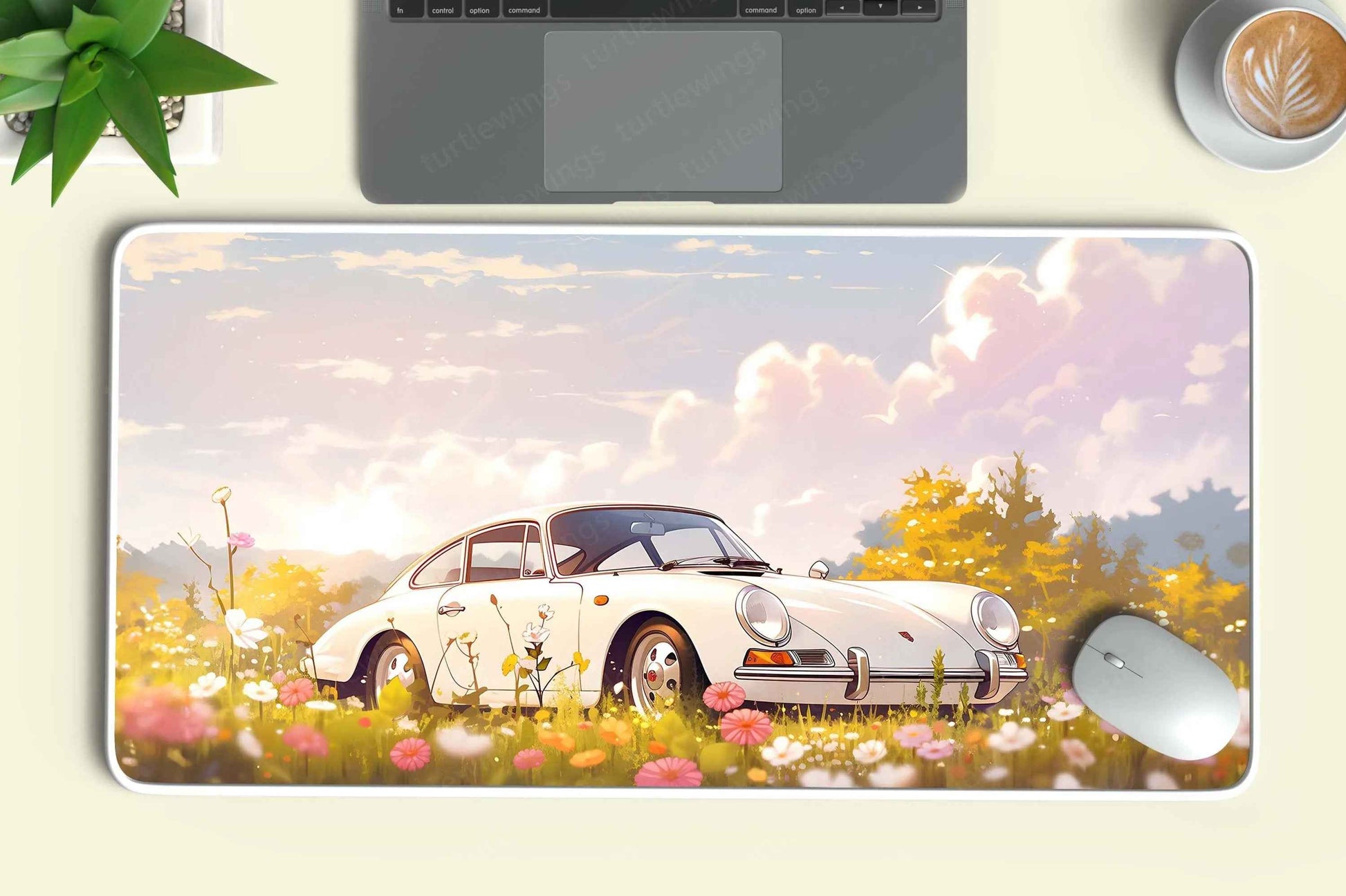 white-porsche-911 - TURTLEWINGS